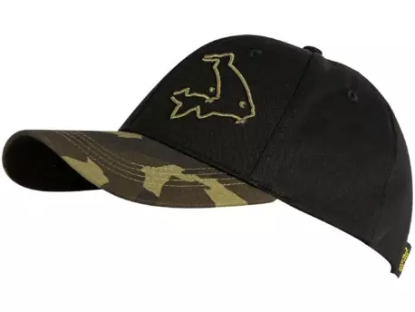 Avid Carp Kšiltovka Black And Camo Cap