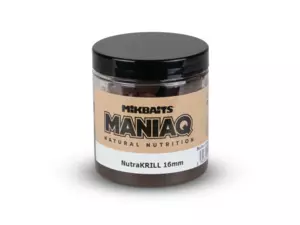 MIKBAITS ManiaQ boilie v dipu 250ml - NutraKRILL 16mm