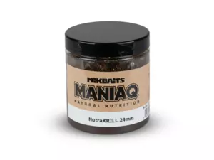 MIKBAITS ManiaQ boilie v dipu 250ml - NutraKRILL 24mm