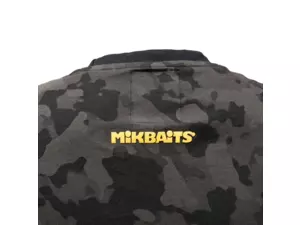 Mikbaits oblečení - Tričko Mikbaits Black camou XL