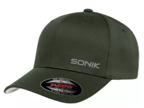 Sonik Kšiltovka Flexfit Olive Cap