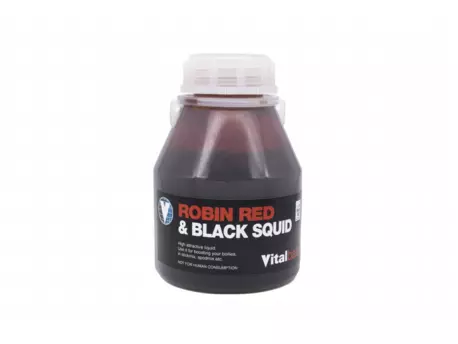 Vitalbaits Dip Robin Red & Black Squid 250ml