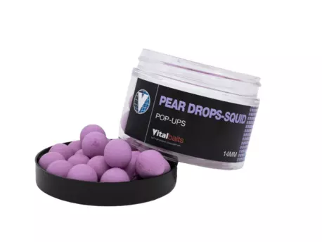 Vitalbaits Pop-Up Pear Drops-Squid 50g 14mm