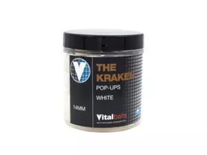 Vitalbaits Pop-Up The Kraken White 80g 14mm