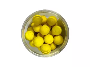 Vitalbaits Pop-Up Nutty Crunch Fluor Yellow 80g 14mm