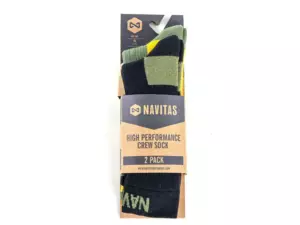 Navitas Ponožky Coolmax Crew Sock Twin Pack 41-45