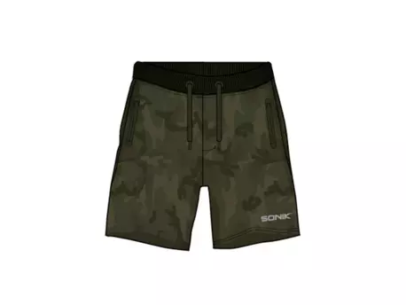 Sonik Kraťasy Camo Fleece Shorts