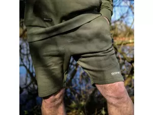 Sonik Kraťasy Green Fleece Shorts