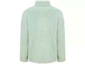 Navitas Mikina Womens Sherpa Pullover Light Green