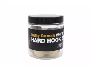 Vitalbaits Boilies Hard Hook Bait Nutty Crunch White 100g 24mm