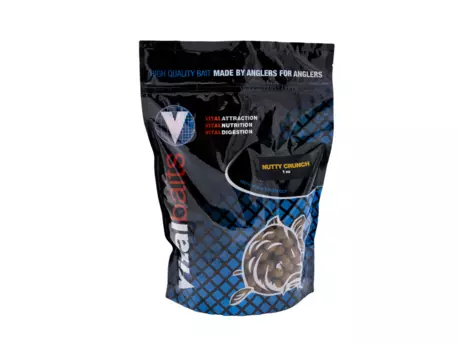 Vitalbaits Boilies Nutty Crunch 1kg 20mm