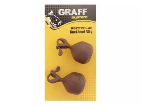 Graff Back lead 30g Hnědé