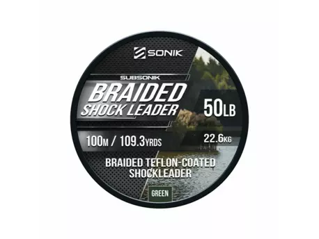 Sonik Šňůrka Braided Shock Leader 100m 50lb