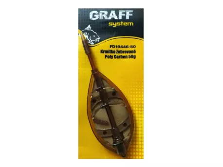 Graff Krmítko žebrované Polycarbon 50g