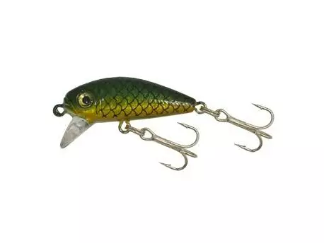 Kamasaki Wobler Perch 1 Olejovo Zelená šupinatá 3cm 3g