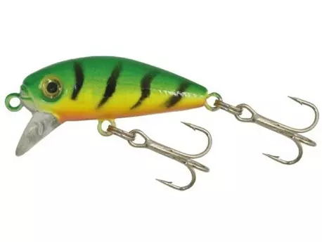 Kamasaki Wobler Perch 2 Zelená-Žlutá 4,5cm 3,5g