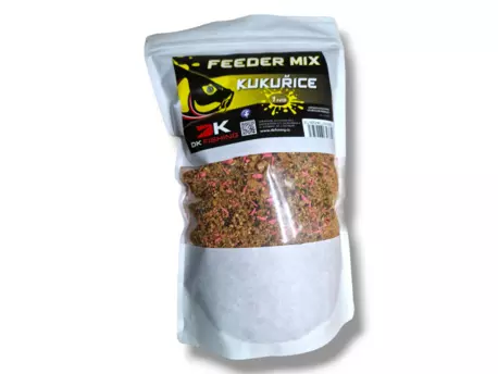 DK-fishing DK FISHING Feeder mix vlhčený kukuřice 1kg