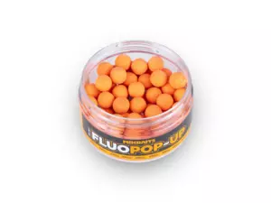 MIKBAITS Mini Plovoucí fluo boilie 100ml - Krill 10mm 