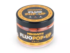 MIKBAITS Plovoucí fluo boilie 150ml - Krill 14mm