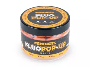 MIKBAITS Plovoucí fluo boilie 150ml - Krill 18mm