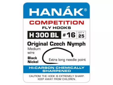 HANÁK Competition muškařský háček H 300 BL