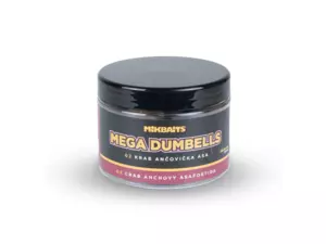 MIKBAITS Gangster Mega Dumbells 500ml - G2 Krab Ančovička Asa 24x30mm