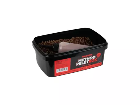 MIKBAITS Method pelet box 400g + 120ml Activator - Robin Red