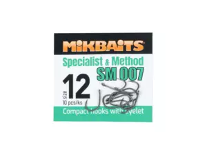 MIKBAITS SPECIALIST & METHOD háčky - SM 007 hook č.12 10ks