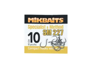 MIKBAITS SPECIALIST & METHOD háčky - SM 227 hook č.10 10ks