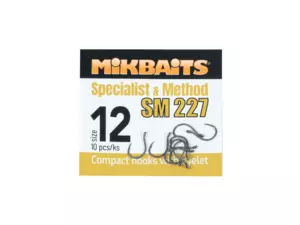 MIKBAITS SPECIALIST & METHOD háčky - SM 227 hook č.12 10ks