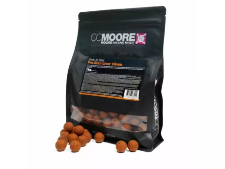 CC Moore Pro-Stim Liver - Trvanlivé boilie 24mm 1kg 