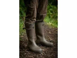 Fox Holínky Neoprene Lined Camo Khaki Wellies