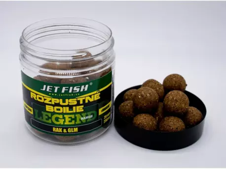 JETFISH Legend Range - Rozpustné boilie 250ml 20mm