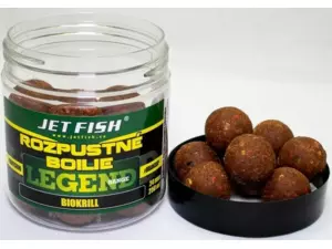 JETFISH Legend Range - Rozpustné boilie 250ml 20mm