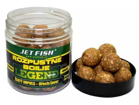 JETFISH Legend Range - Rozpustné boilie 250ml 24mm VÝPRODEJ