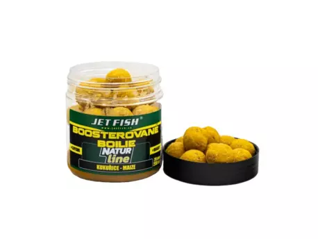 JETFISH Natur Line - Boosterované boilie 250ml - 20mm