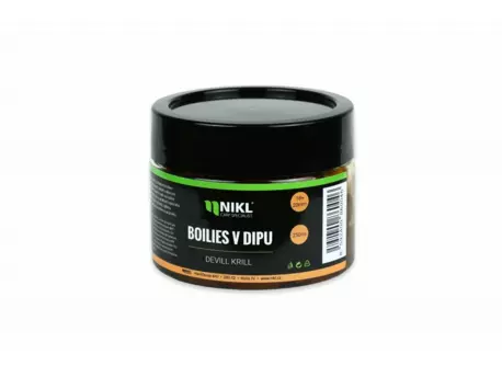 Nikl Boilies v dipu Devill Krill - 18+20mm, 250g