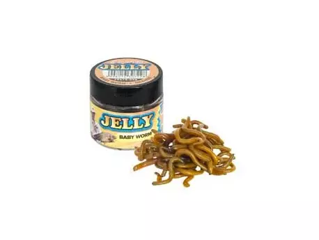 Benzar Mix Gumová nástraha Jelly Baits Baby Worm Oranžová