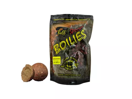 CSV Boilies Boss2 SPECIÁL - 1 kg/16 mm/Rozpálená švestka