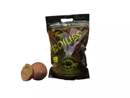 CSV Boilies Boss2 SPECIÁL - 2,5 kg/20 mm/Rozpálená švestka