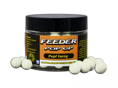 CSV Feeder Pop Up - 30 g/9 mm/Pepř černý