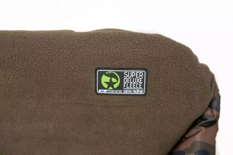 Křeslo Starfishing Super Deluxe Fleece Camo VÝPRODEJ