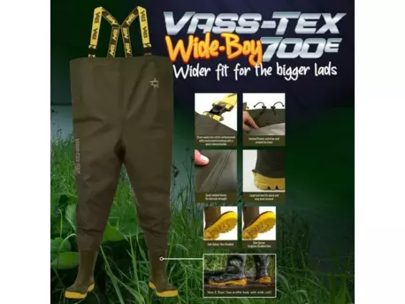 VASS Prsačky Wide Boy 700E Edition Chest Wader