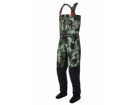 FINNTRAIL Brodící kalhoty WADERS SPEEDMASTER-Z CAMOARMY