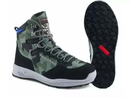 FINNTRAIL Brodící boty BOOTS SPORTSMAN CAMOARMY