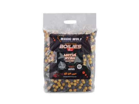 MAGIC WOLF BOILIES MRTVÁ RYBA 5KG