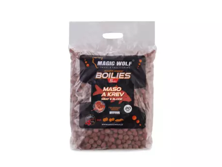 MAGIC WOLF BOILIES MASO/KREV 5KG