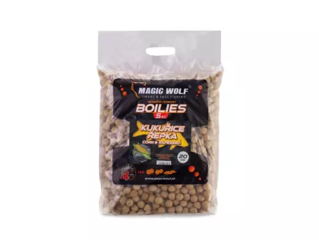 MAGIC WOLF BOILIES KUKUŘICE/ŘEPKA 5KG