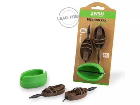ZFISH Sada Method Feeder Set ZFX 50,60g+Formička