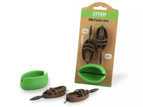 ZFISH Sada Method Feeder Set ZFX 50,60g+Formička